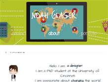 Tablet Screenshot of noahglaser.com